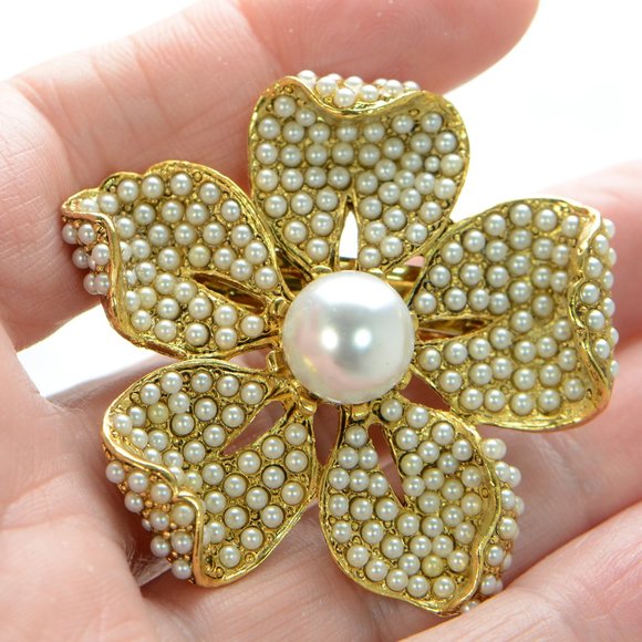 Jennifer Behr Yelena Pearl Barrette main image 5